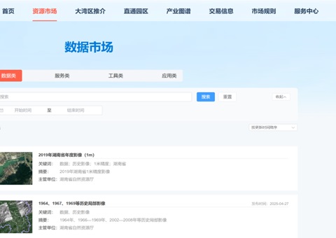 “数据市场」佚式开明，湖南天然资源全身分市场再添重要拼图