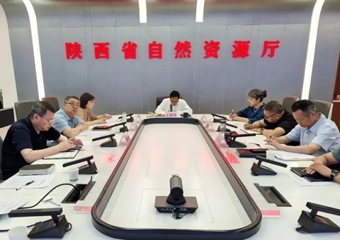 陕西省天然资源厅召开地质灾害防治等重点工作调度会